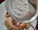 A picture of step 15 of Strawberry Stuffed Baked Samosa with Chocolate Ganache.