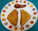 A picture of step 6 of An After School Snack --- Spicy Chilli - Garlic Bread Pakoda Bash For Kids Of All Ages.