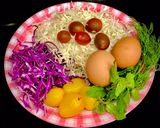 Hình bước làm 1 của món Salad Bắp Cải Tím Sốt Mayonaise