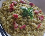 Foto del passaggio 5 della ricetta 418 * Risotto crema di zucchine, basilico e pancetta🍚🥒🌿🥓