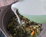 Foto langkah ke 3 dari resep 892.Lodeh Daun Singkong Pepaya.