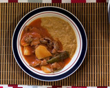 Foto del paso 8 de la receta: Bistec con papas en salsa roja