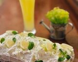 صورة لخطوة 6 من وصفة بيسكوي رولي بنكهة الليمون 🍋🍋