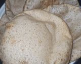 A picture of step 10 of Halwa Poori.