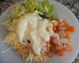Foto del paso 4 de la receta: Pastel frío de salmón ahumado y surimi