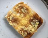 Gambar langkah 4 resipi Roti Bakar Dapur Kayu.