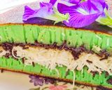 Foto langkah ke 6 dari resep Martabak Manis Pandan.