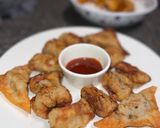 A picture of step 6 of Fried Wontons.
