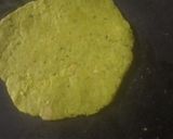A picture of step 7 of Healthy n tasty palak puri.