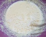 A picture of step 1 of Eid special chocolate fudge cake🎂.