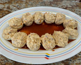 Foto del paso 7 de la receta: Huevos rellenos de gambas y pulpo