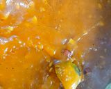 A picture of step 7 of Bombay Halwa.