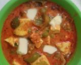 A picture of step 7 of Paneer butter Masala.
