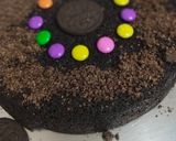 A picture of step 6 of Oreo cake.