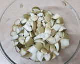 A picture of step 2 of Mango pickle.
