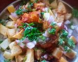 ठेले वाली आलू चाट (Thele wali aloo chaat recipe in Hindi) रेसिपी चरण 3 फोटो