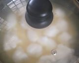 A picture of step 4 of Snow Ball Custard Pudding.