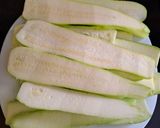 Rakott cukkini darált hússal cottage cheese-el🥒🧀 recept fázis 1 fotója