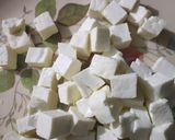 A picture of step 1 of Chanadal Paneer.