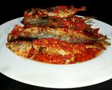 Foto langkah ke 5 dari resep Ikan Kembung Sambal (Gombung Sambal).