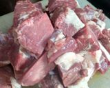 Foto langkah ke 1 dari resep Gulai Iga Khas Padang Tanpa Santan.
