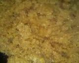A picture of step 8 of Moong daal halwa.