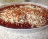 A picture of step 11 of My Chorizo and Bacon Bolognese with Crisp Dried Bacon Bits on To.