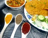 स्पाइसी छोले पूरी (spicy chole puri recipe in hiindi) रेसिपी चरण 8 फोटो