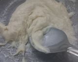 A picture of step 4 of Farfalle Pasta in white Sauce.