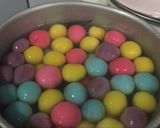 Foto langkah ke 3 dari resep Bola Pacar Pelangi.