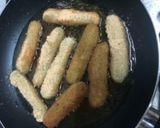 A picture of step 6 of Mango flavoured Chicken fingers with mango dip.