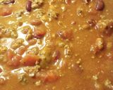 A picture of step 3 of Chili, in Memory of my Mother.