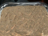 Bizcocho de avena y frutas pasas
