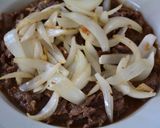 Hình bước làm 1 của món Bún thịt bò xào