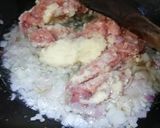 A picture of step 2 of Chicken qeema karahi.