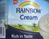 A picture of step 2 of Mango cream shake.