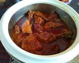 A picture of step 7 of Chicken changezi.