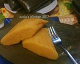 Foto langkah ke 8 dari resep Pais Waluh a.k.a Nagasari Labu Kuning.