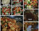 Foto langkah ke 2 dari resep Tahu-udang saos asam manis.