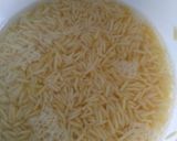 A picture of step 1 of Hyderabadi dum biryani.