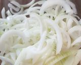 A picture of step 1 of Vegetarian enchiladas with coriander lime rice.