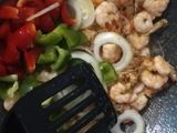 Tumis Udang Mentega Cah Paprika