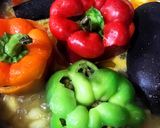 عکس مرحله 1 از دستور دلمه بادمجان