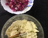 A picture of step 4 of Rosy Strawberry Muffins.