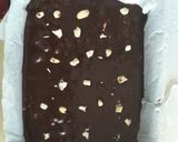 A picture of step 5 of Dark Chocolate Fudge.