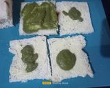 A picture of step 1 of Sandwich Without Fire.