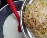 A picture of step 3 of Sweet Potato Kheer (Shakkarkandi Kheer).