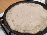 Glutén-, tej-, tojásmentes palacsinta "lenmagtojással"