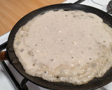 Glutén-, tej-, tojásmentes palacsinta "lenmagtojással" recept fázis 3 fotója