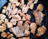 Foto del paso 1 de la receta: Pollo al durazno